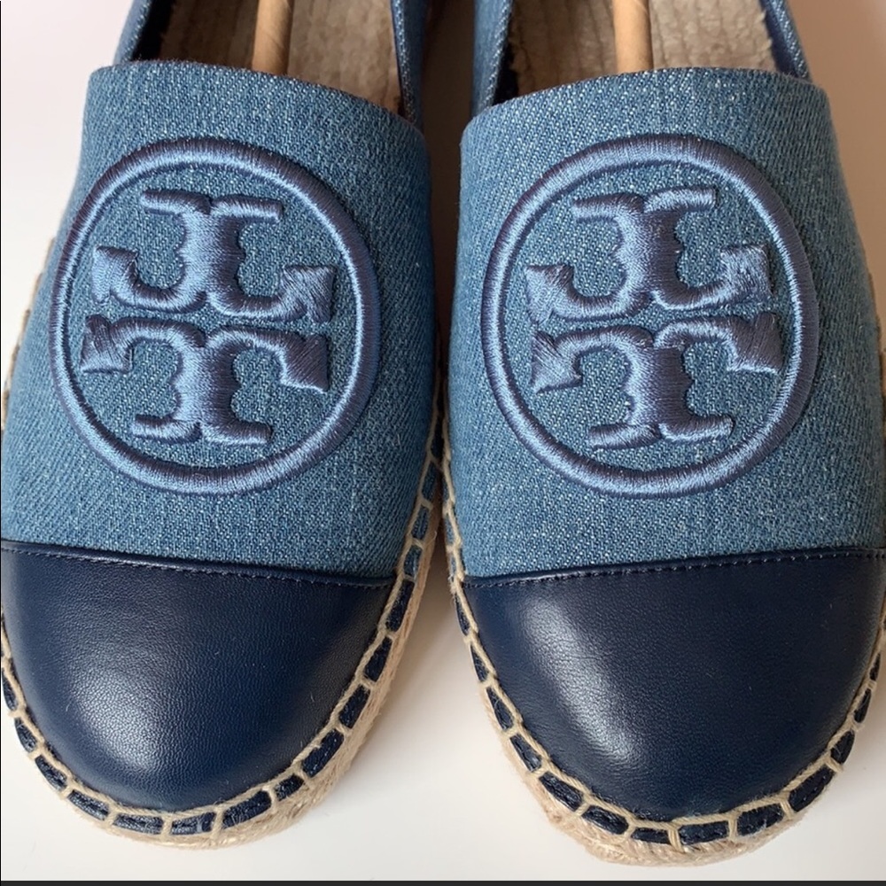Tory Burch Denim Espadrille